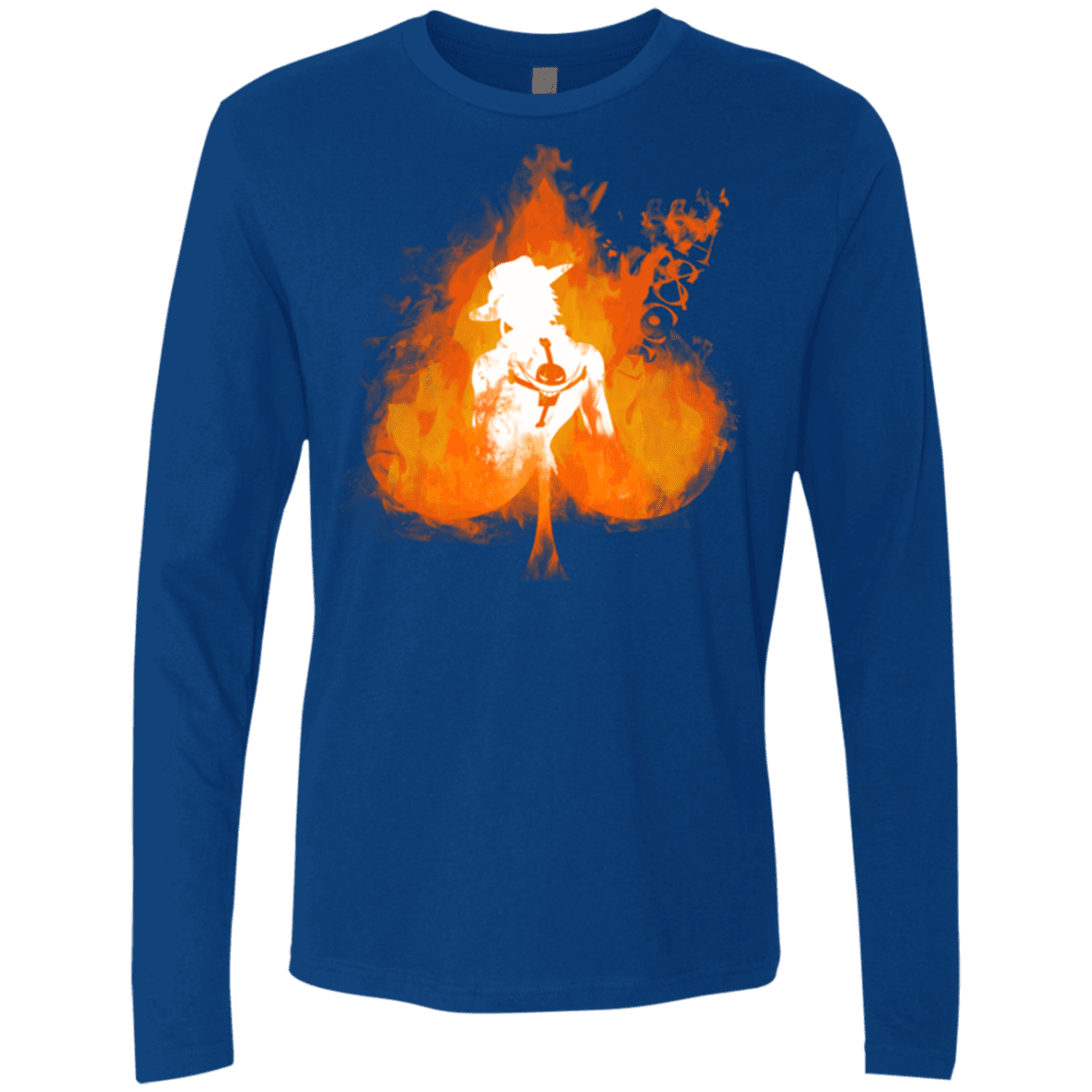 T-Shirts Royal / Small Ace one piece Men's Premium Long Sleeve