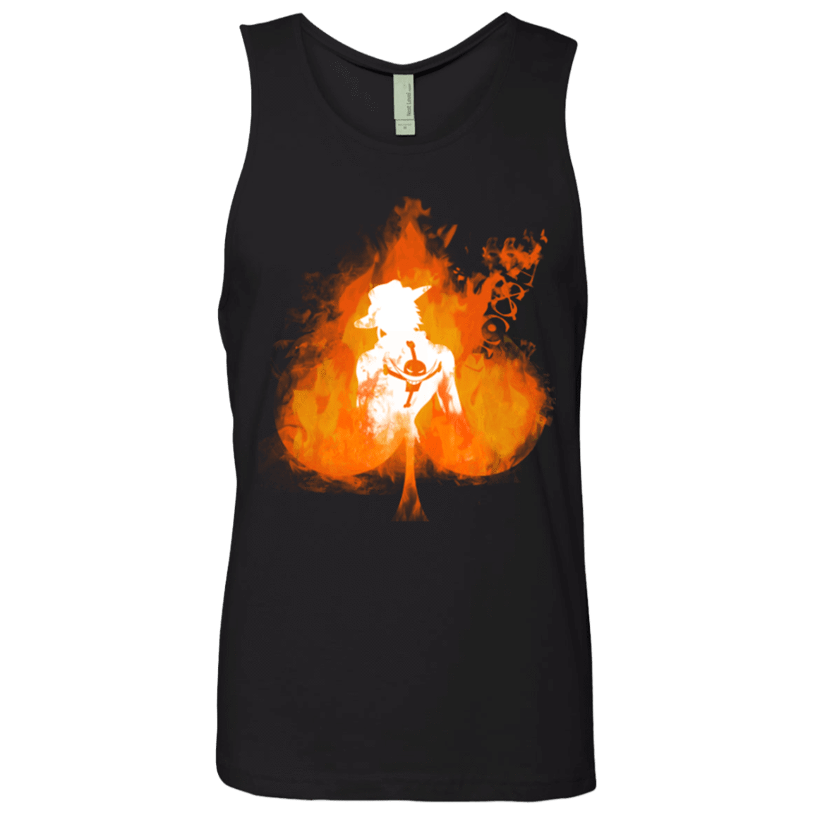 T-Shirts Black / Small Ace one piece Men's Premium Tank Top