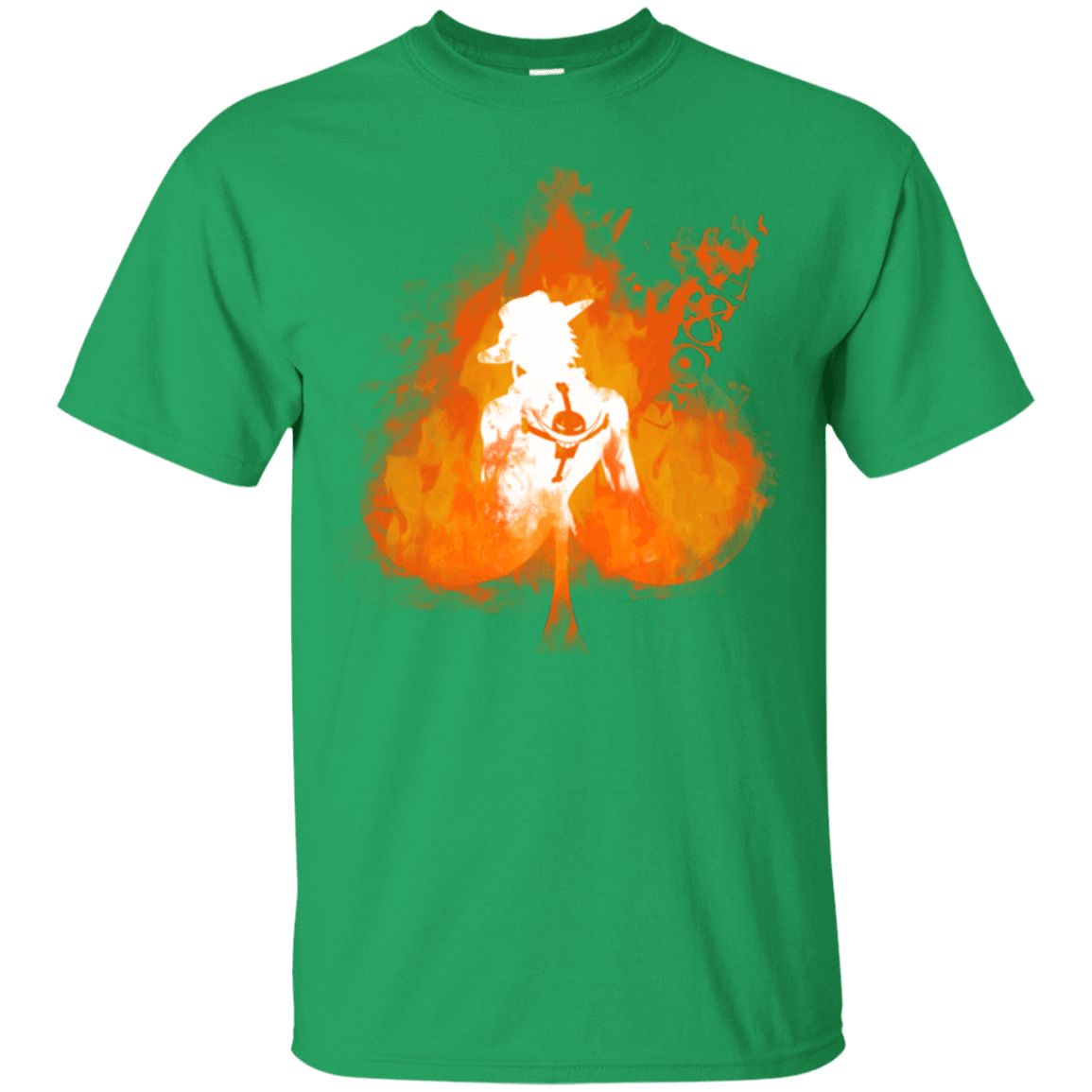 T-Shirts Irish Green / Small Ace one piece T-Shirt