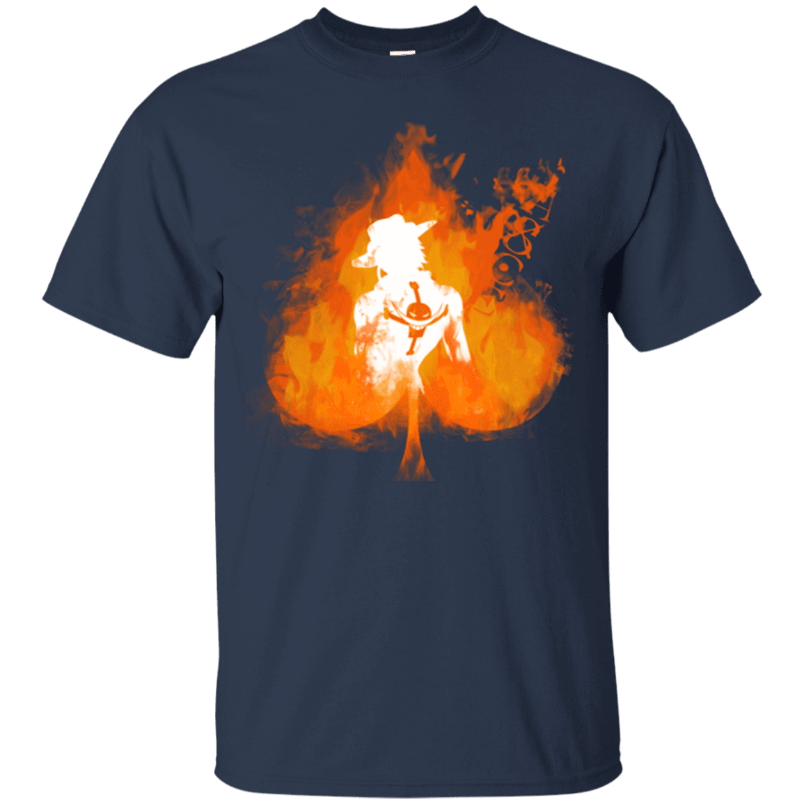 T-Shirts Navy / Small Ace one piece T-Shirt