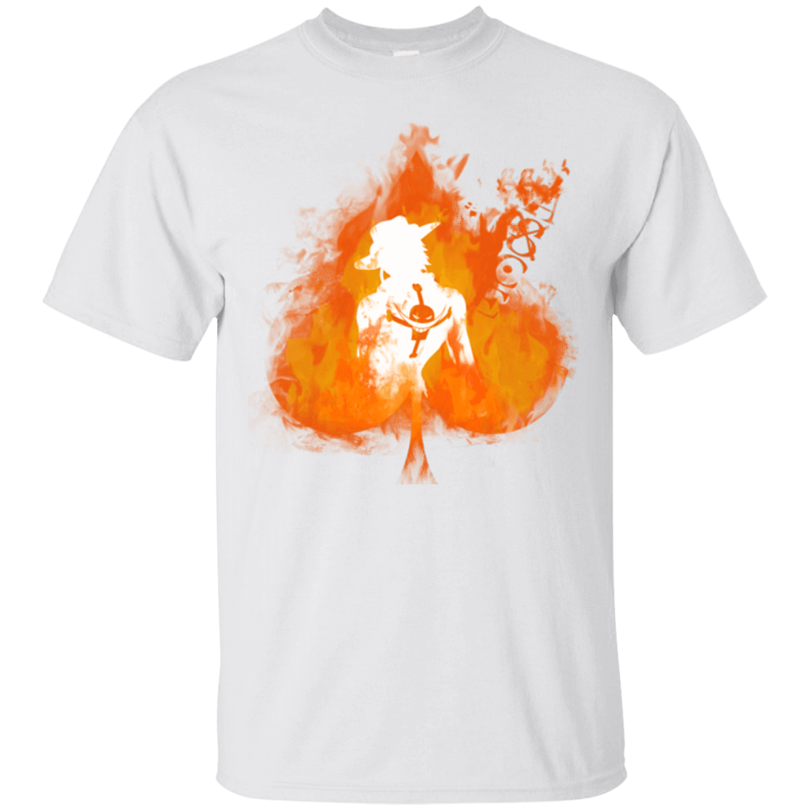 T-Shirts White / Small Ace one piece T-Shirt