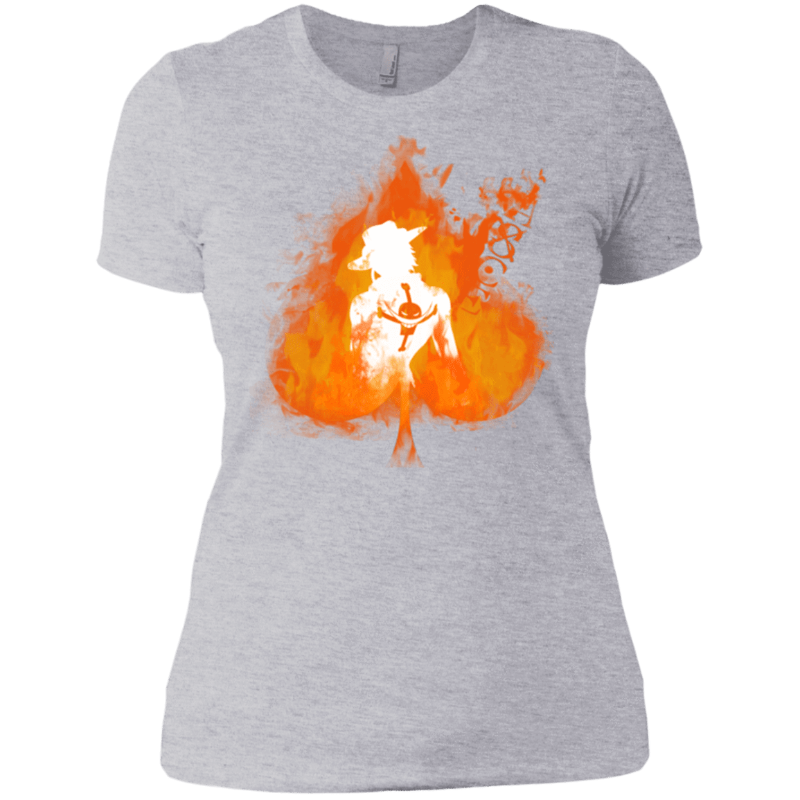 T-Shirts Heather Grey / X-Small Ace one piece Women's Premium T-Shirt