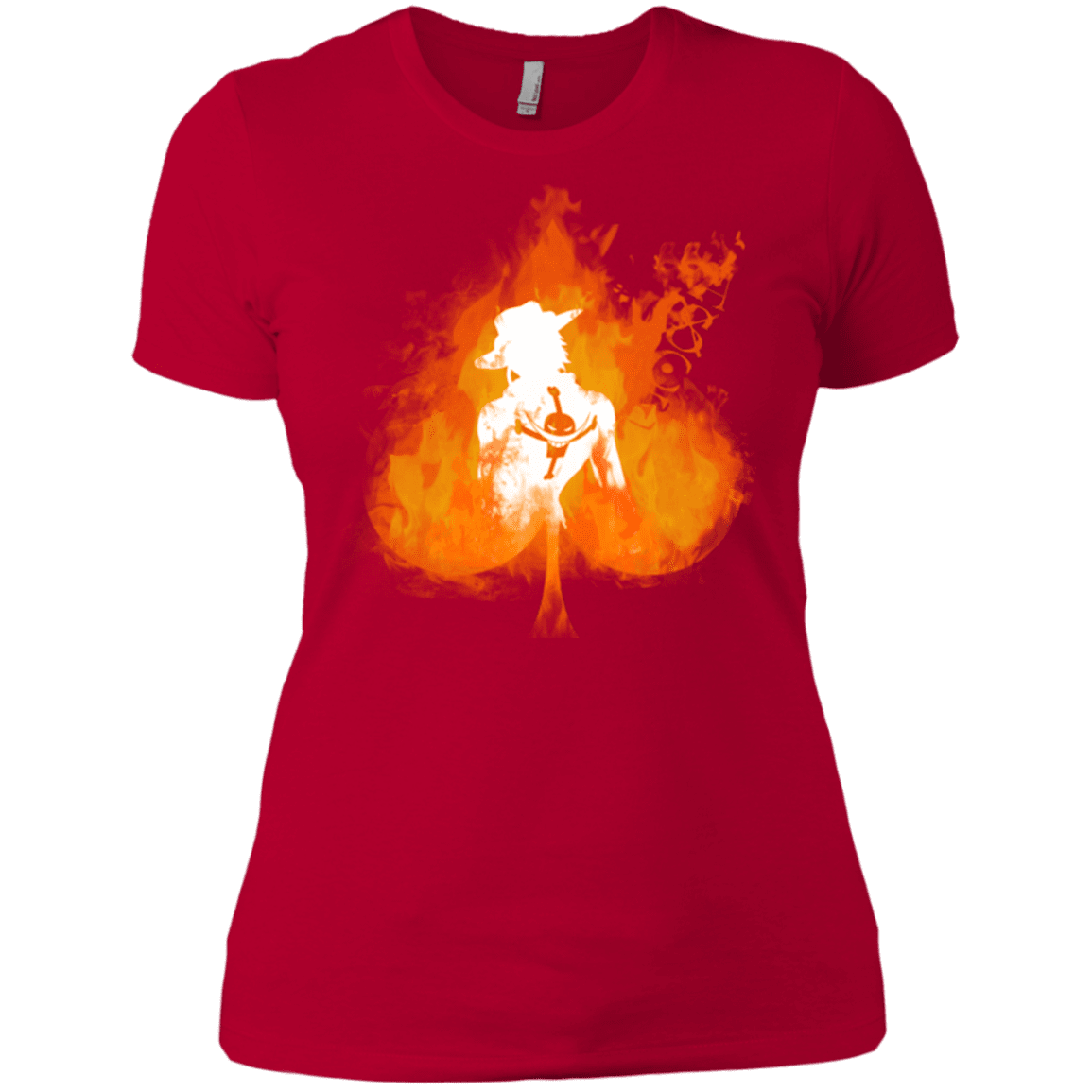 T-Shirts Red / X-Small Ace one piece Women's Premium T-Shirt