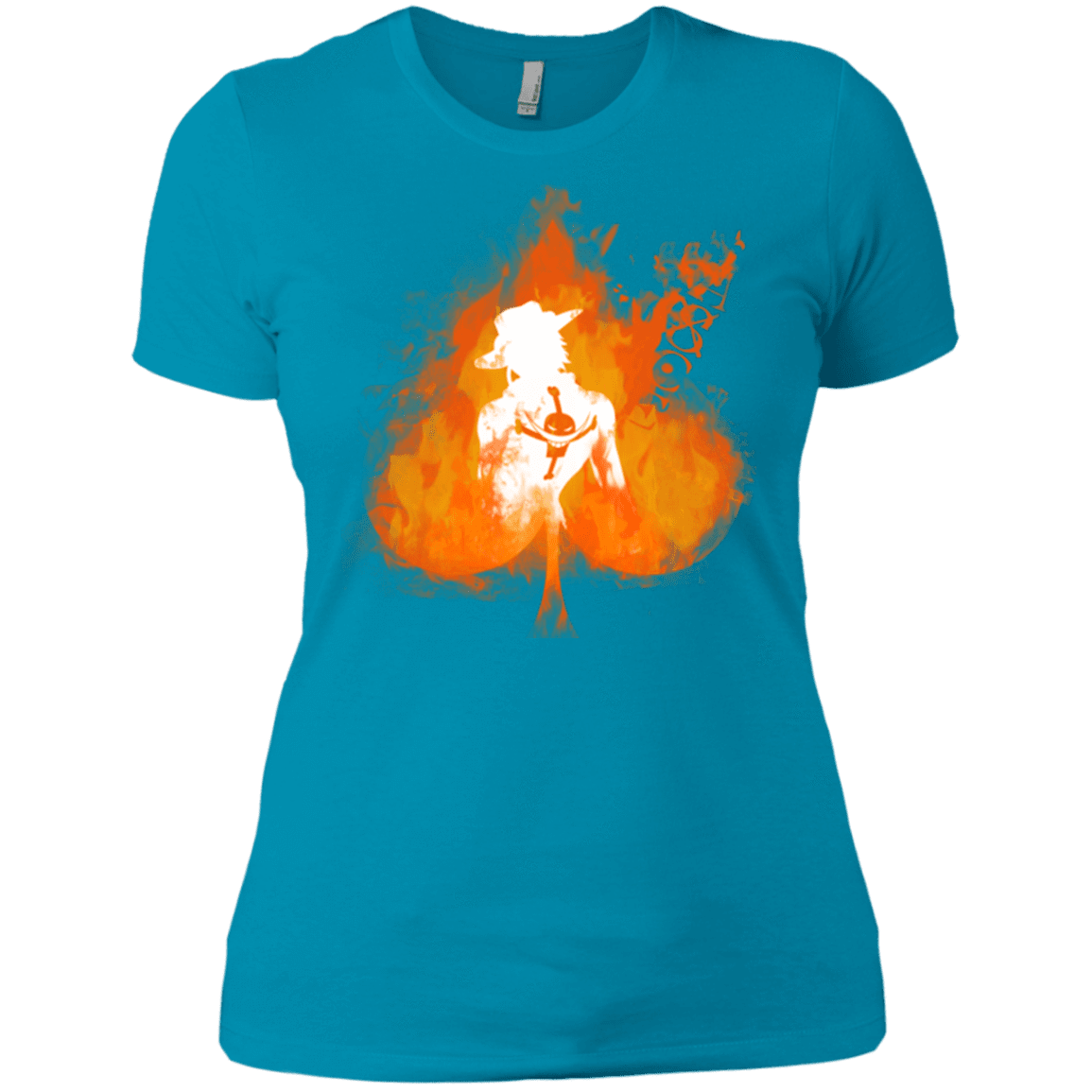 T-Shirts Turquoise / X-Small Ace one piece Women's Premium T-Shirt