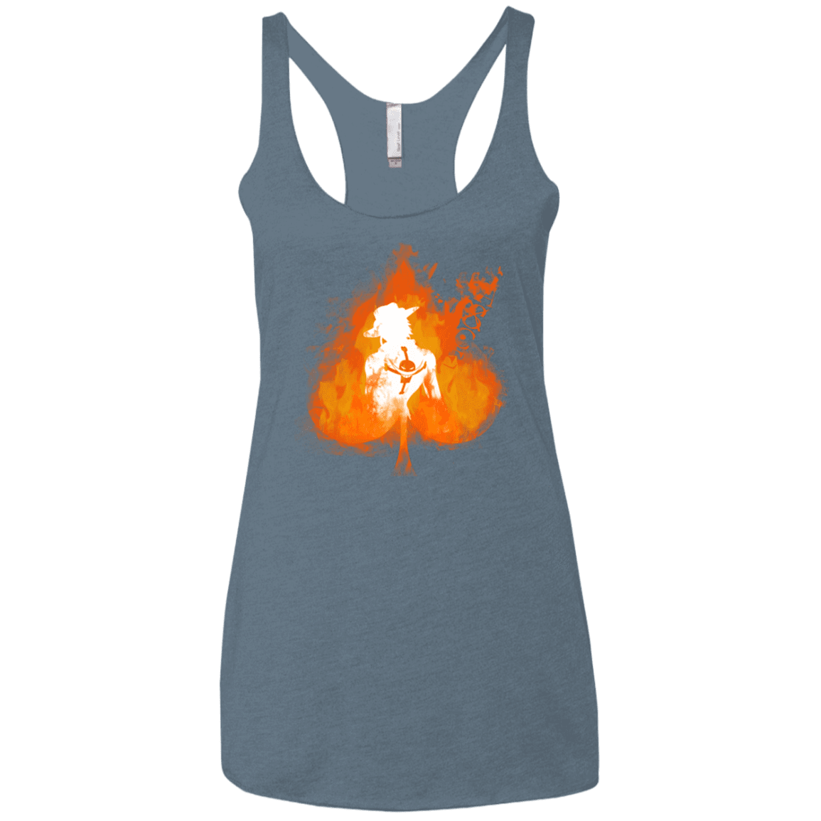 T-Shirts Indigo / X-Small Ace one piece Women's Triblend Racerback Tank