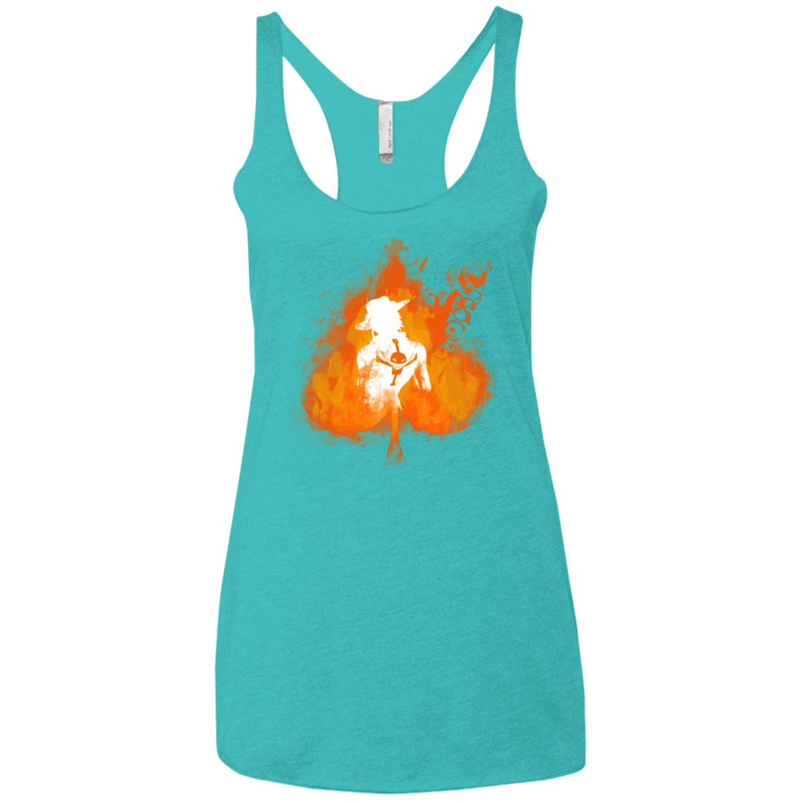 T-Shirts Tahiti Blue / X-Small Ace one piece Women's Triblend Racerback Tank