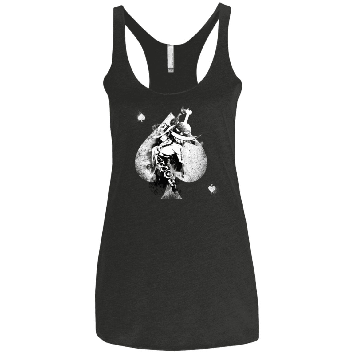 T-Shirts Vintage Black / X-Small Ace W Women's Triblend Racerback Tank