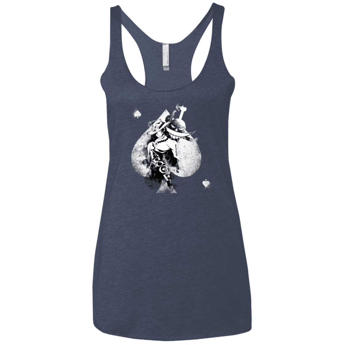 T-Shirts Vintage Navy / X-Small Ace W Women's Triblend Racerback Tank