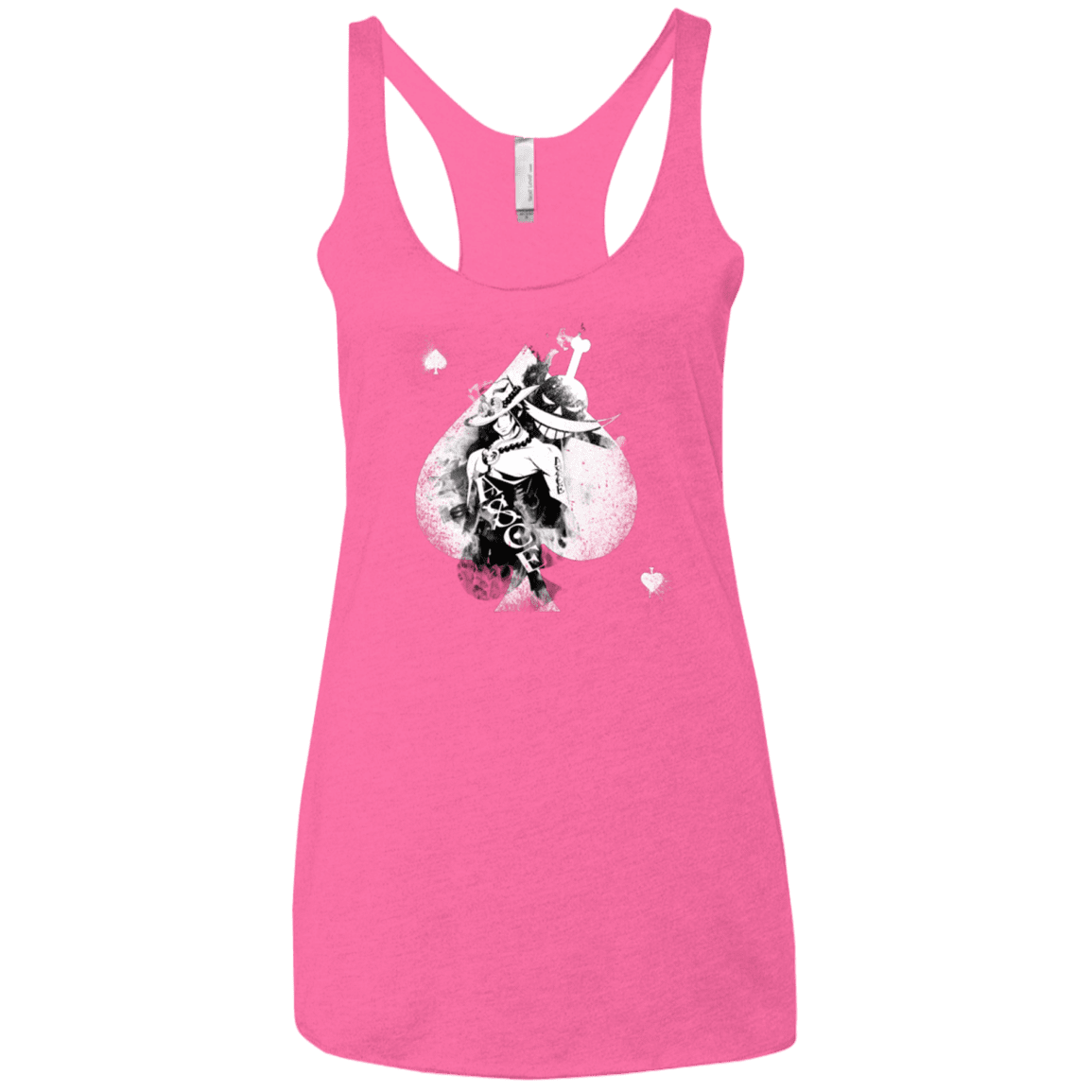 T-Shirts Vintage Pink / X-Small Ace W Women's Triblend Racerback Tank