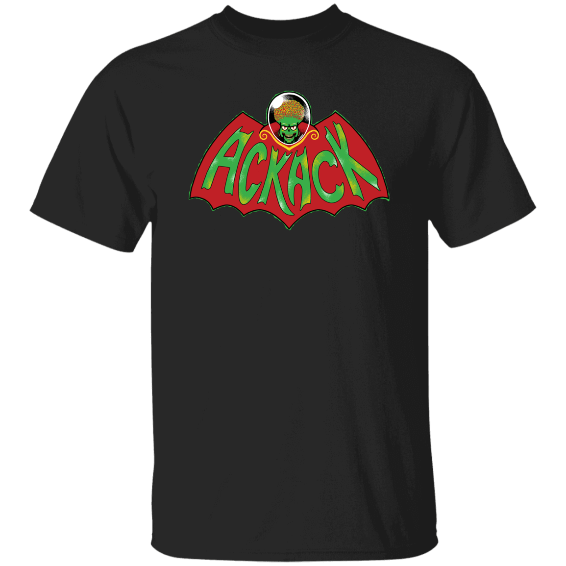 T-Shirts Black / S Ackack Ackman Mars T-Shirt