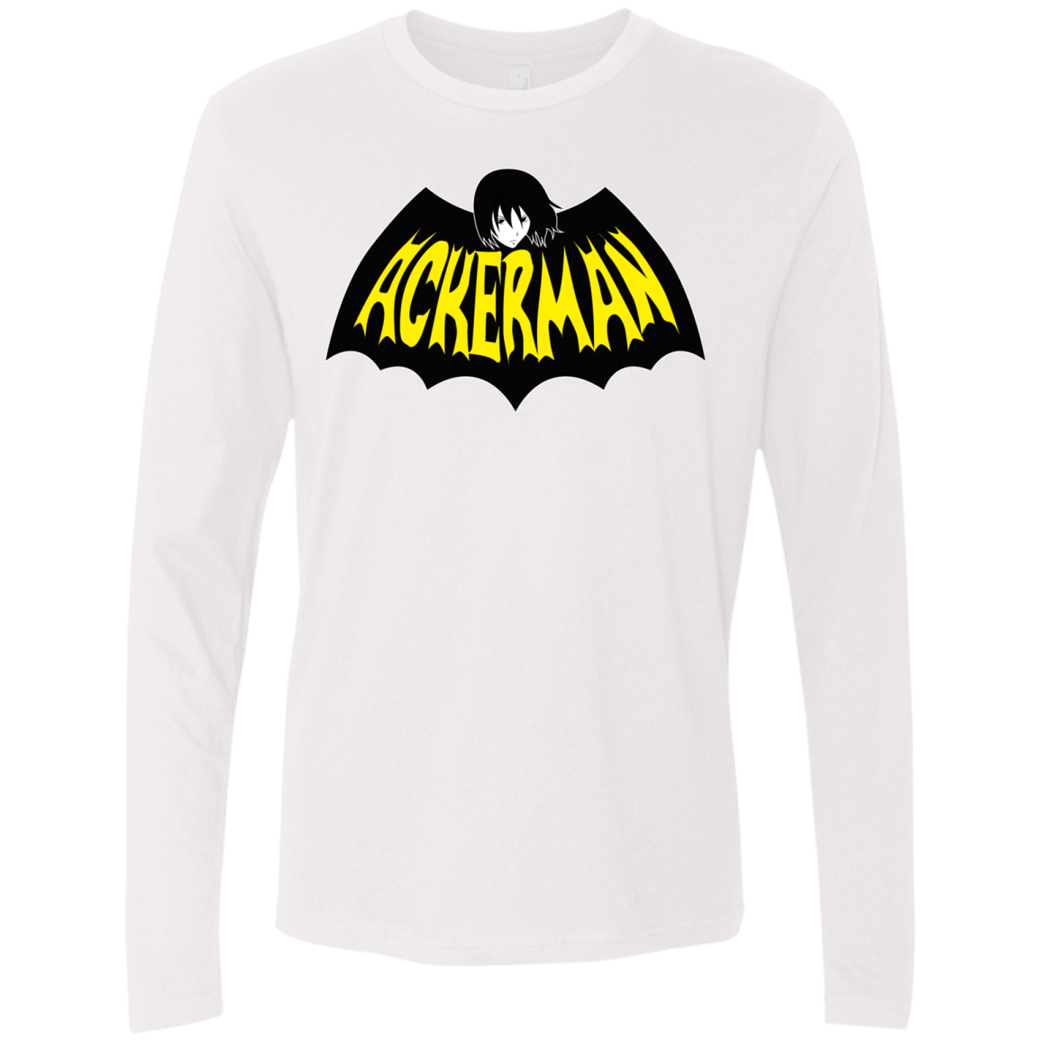 T-Shirts White / Small Ackerman Men's Premium Long Sleeve