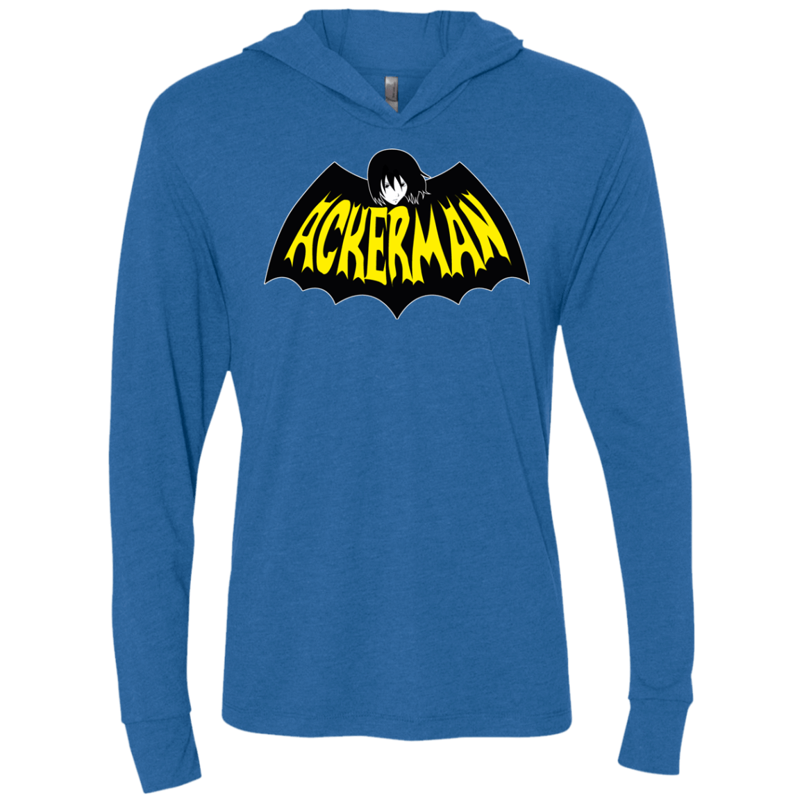 T-Shirts Vintage Royal / X-Small Ackerman Triblend Long Sleeve Hoodie Tee