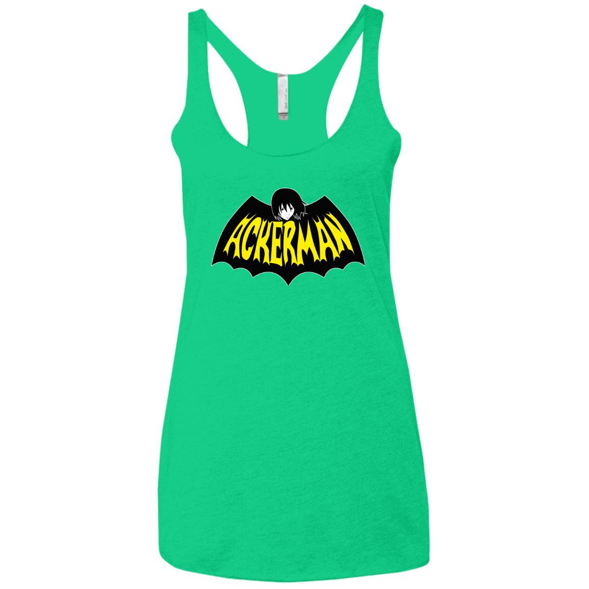 T-Shirts Envy / X-Small Ackerman Women's Triblend Racerback Tank