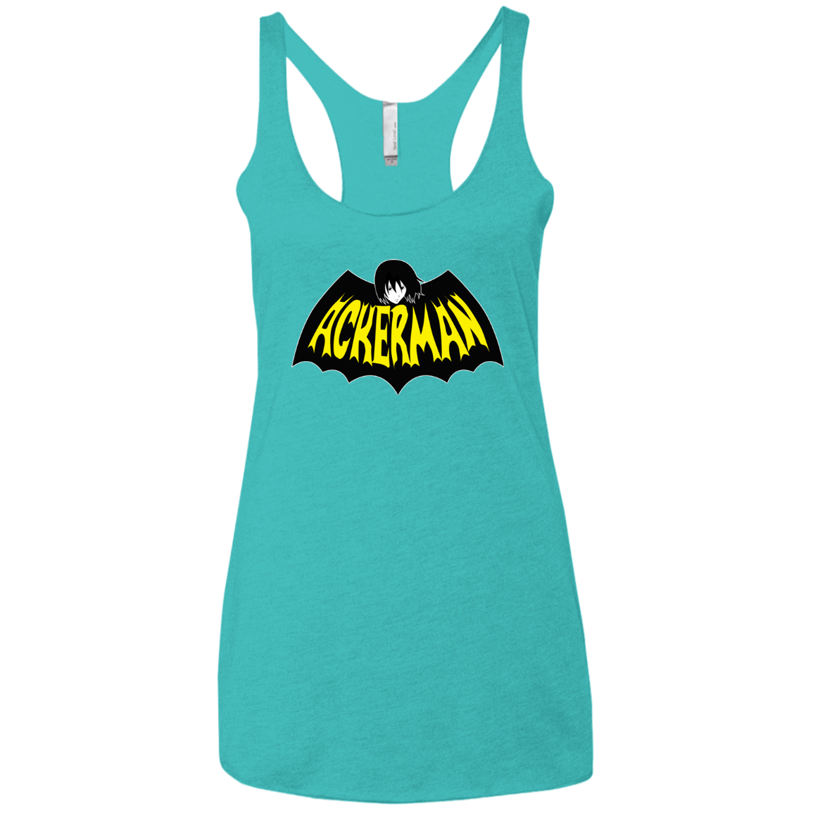 T-Shirts Tahiti Blue / X-Small Ackerman Women's Triblend Racerback Tank