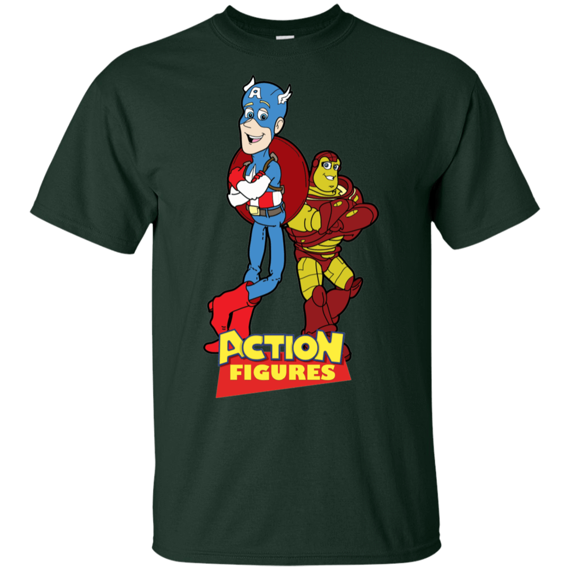 T-Shirts Forest / S Action Figures T-Shirt