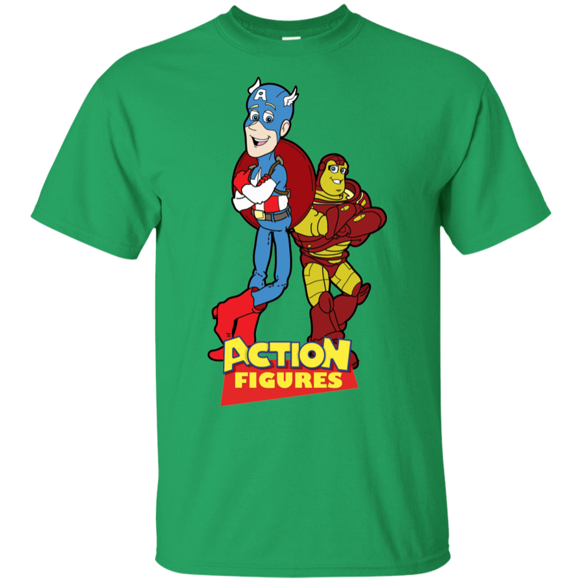T-Shirts Irish Green / S Action Figures T-Shirt