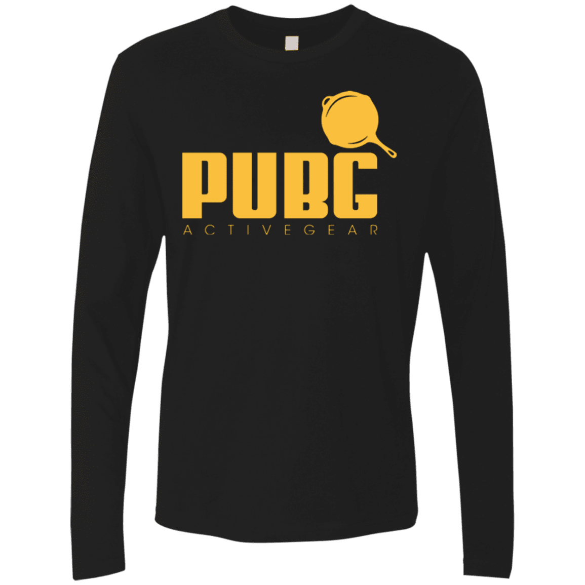 T-Shirts Black / Small Active Gear Men's Premium Long Sleeve