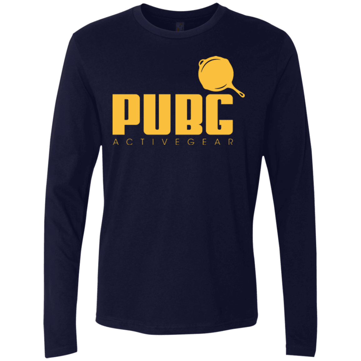 T-Shirts Midnight Navy / Small Active Gear Men's Premium Long Sleeve