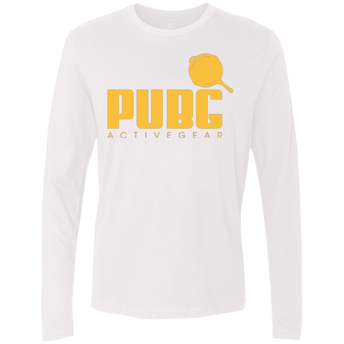 T-Shirts White / Small Active Gear Men's Premium Long Sleeve
