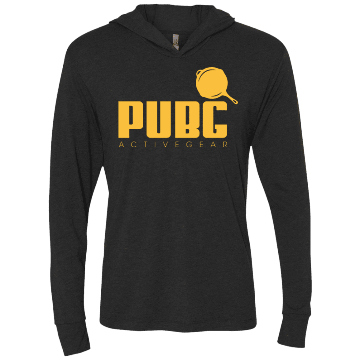 T-Shirts Vintage Black / X-Small Active Gear Triblend Long Sleeve Hoodie Tee