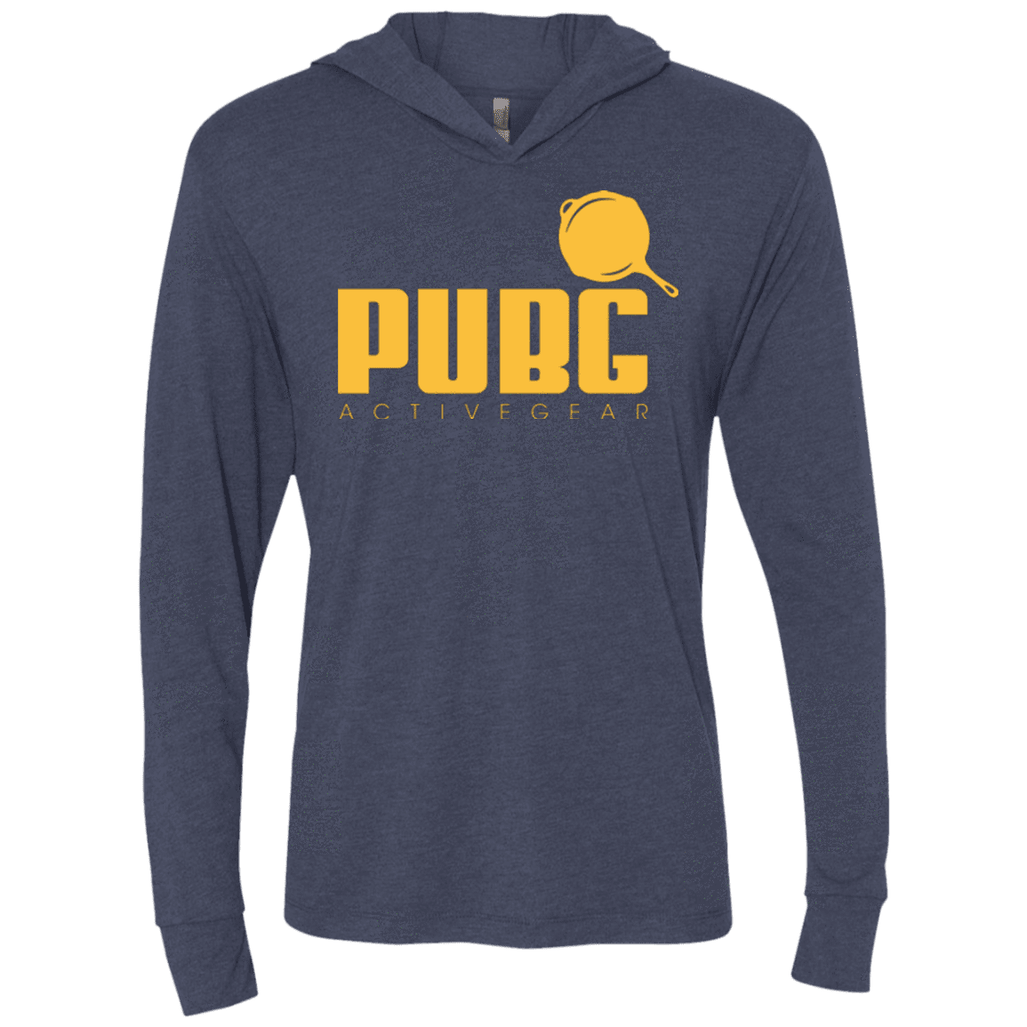 T-Shirts Vintage Navy / X-Small Active Gear Triblend Long Sleeve Hoodie Tee