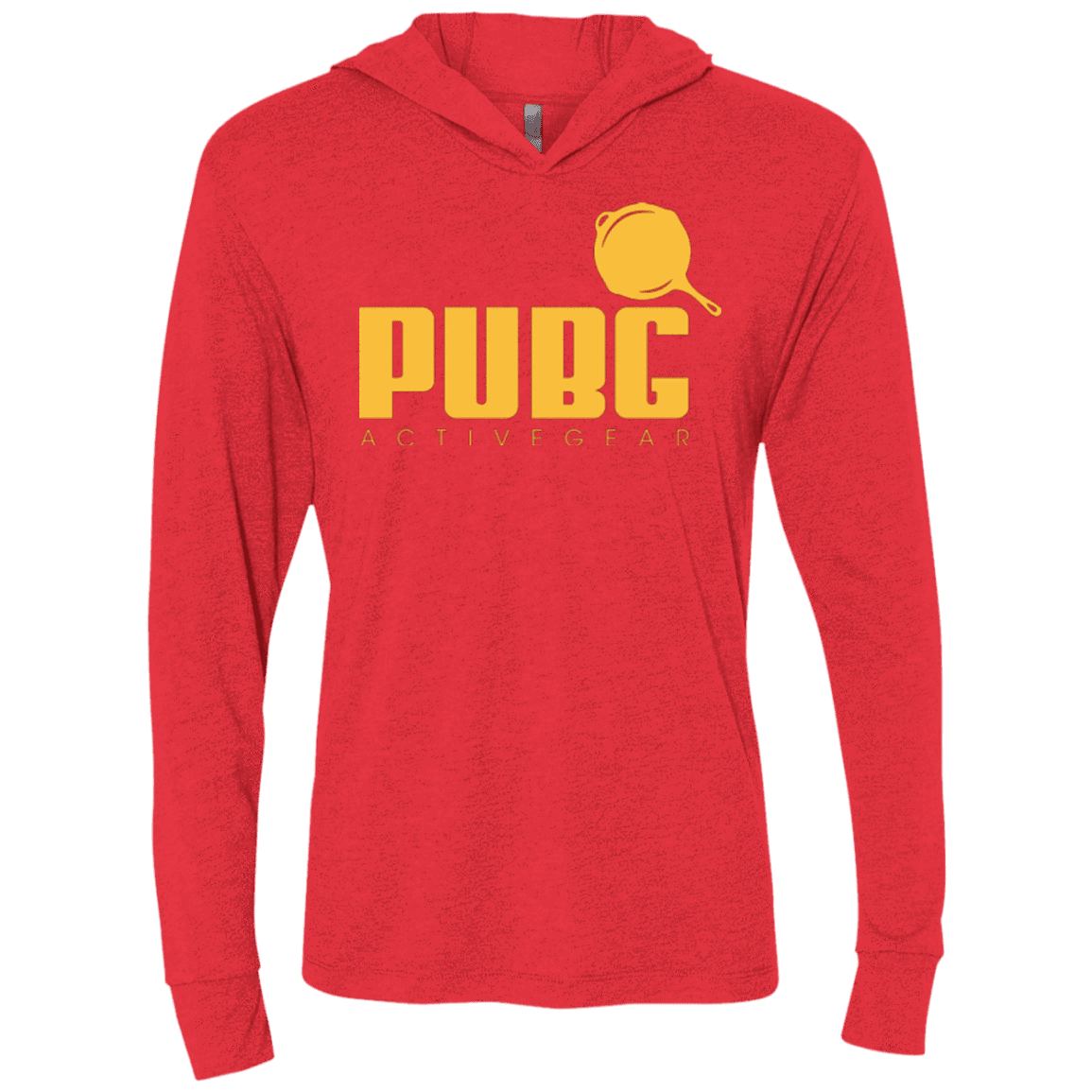 T-Shirts Vintage Red / X-Small Active Gear Triblend Long Sleeve Hoodie Tee