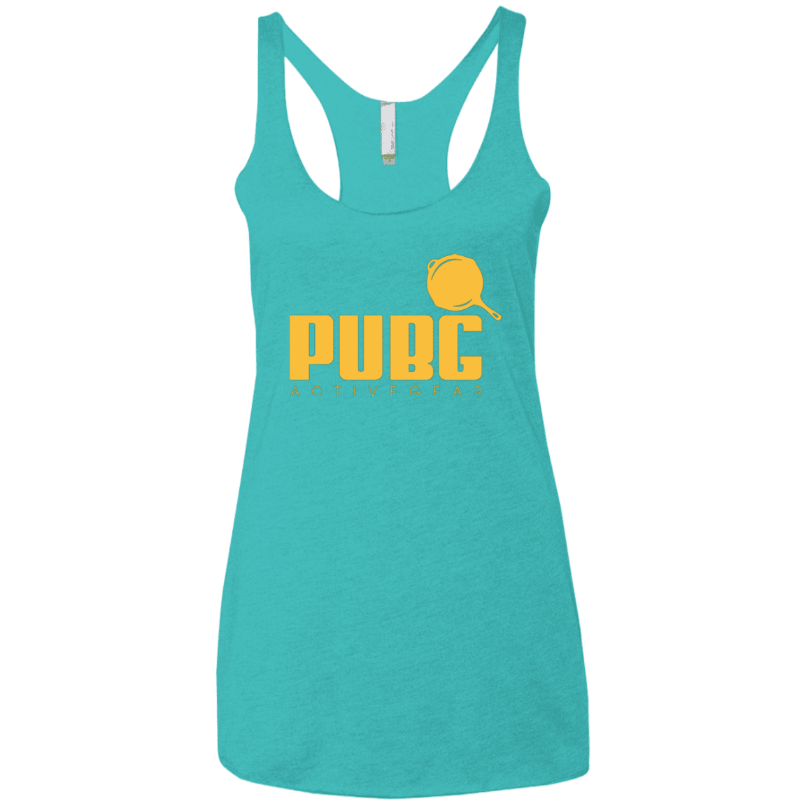 T-Shirts Tahiti Blue / X-Small Active Gear Women's Triblend Racerback Tank
