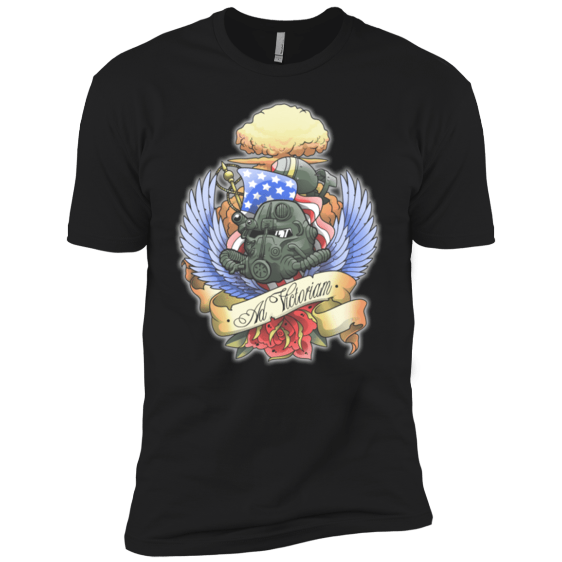 T-Shirts Black / YXS Ad Victoriam Boys Premium T-Shirt