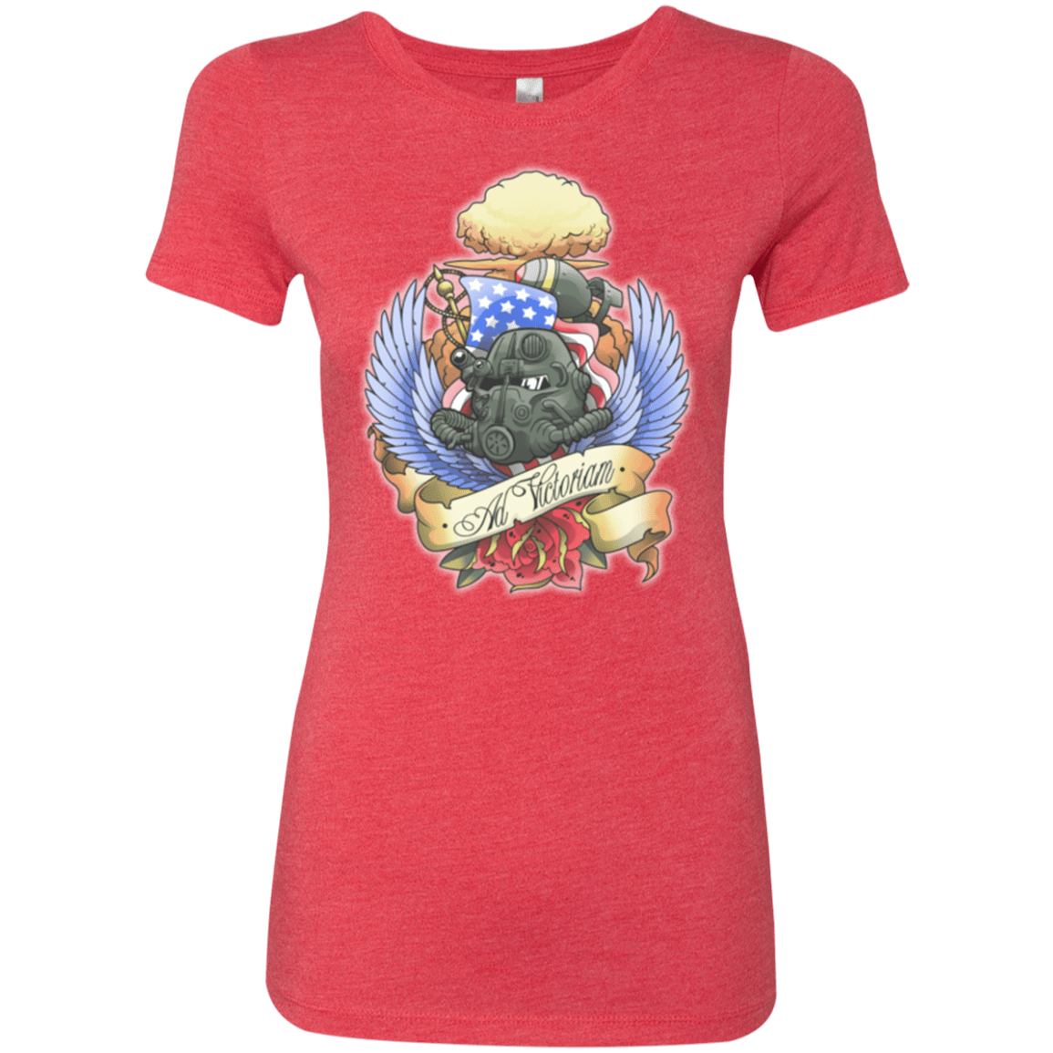 T-Shirts Vintage Red / Small Ad Victoriam Women's Triblend T-Shirt