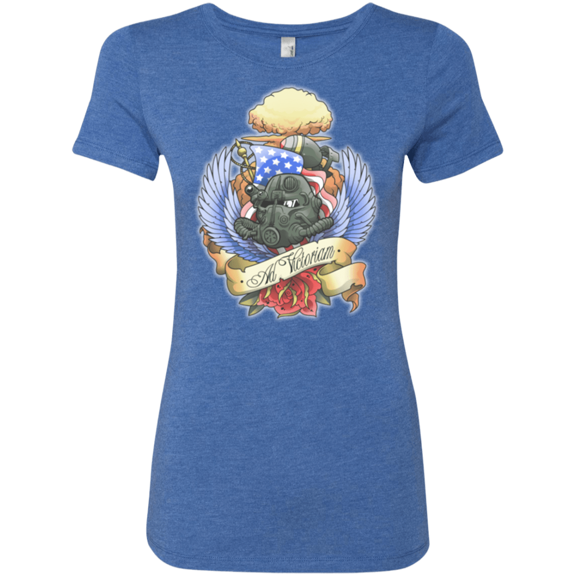 T-Shirts Vintage Royal / Small Ad Victoriam Women's Triblend T-Shirt