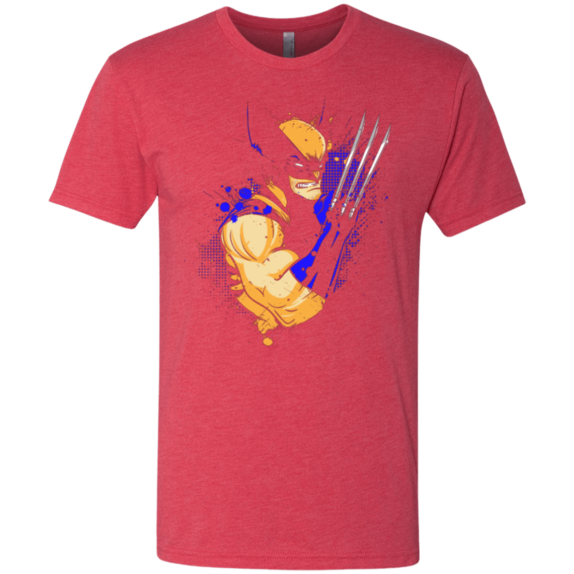 T-Shirts Vintage Red / Small Adamantium Men's Triblend T-Shirt