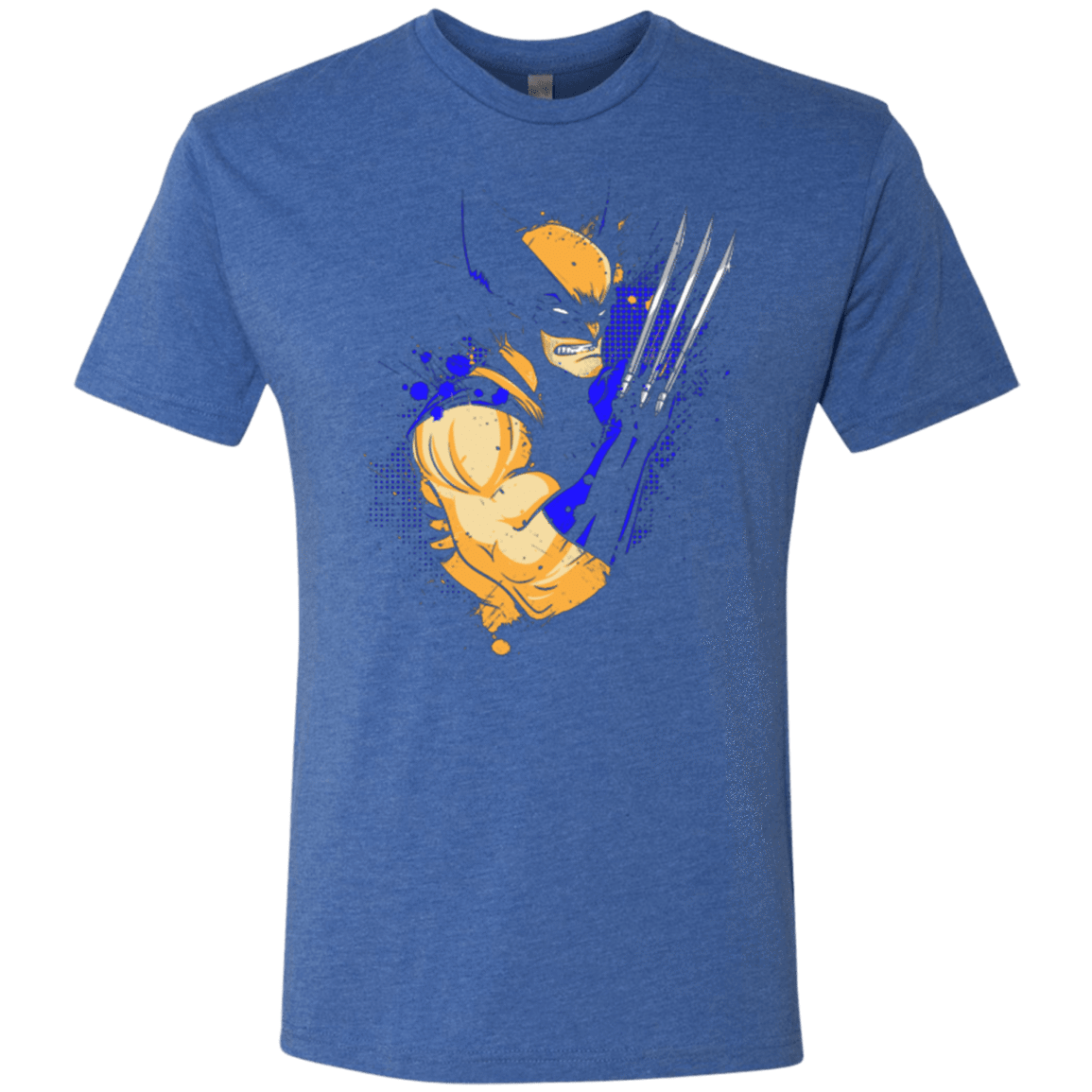 T-Shirts Vintage Royal / Small Adamantium Men's Triblend T-Shirt