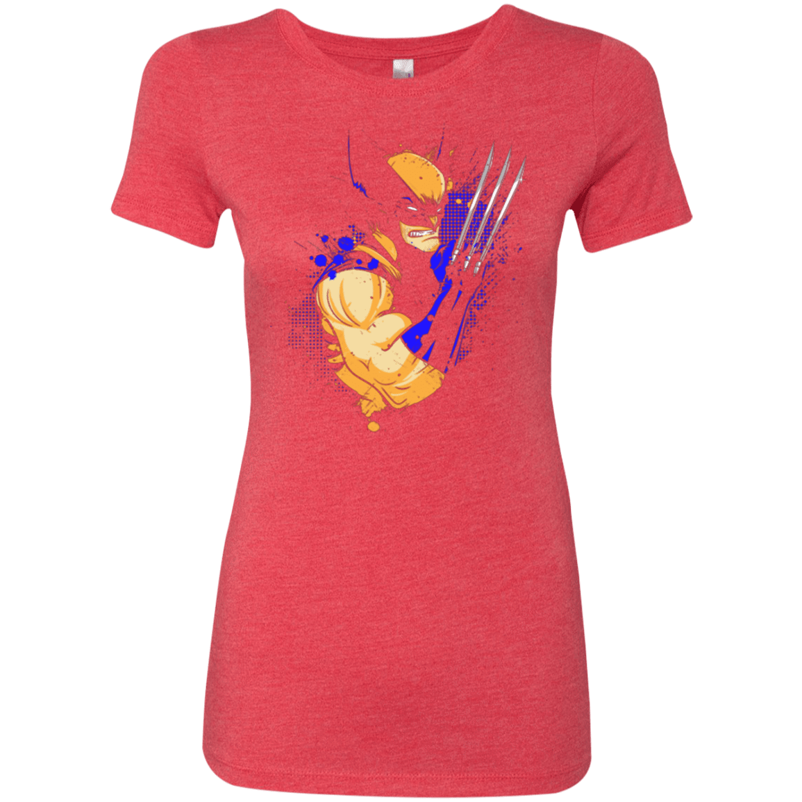 T-Shirts Vintage Red / Small Adamantium Women's Triblend T-Shirt