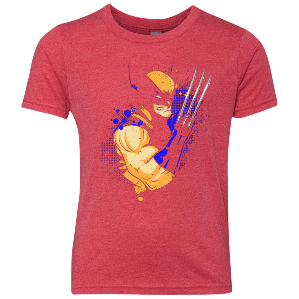 T-Shirts Vintage Red / YXS Adamantium Youth Triblend T-Shirt