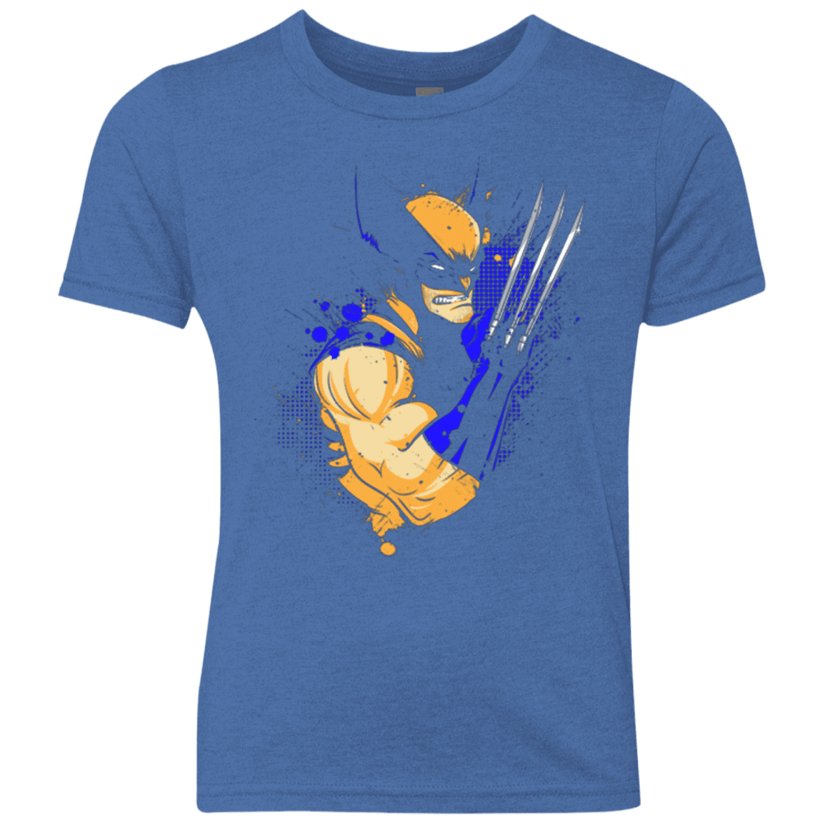 T-Shirts Vintage Royal / YXS Adamantium Youth Triblend T-Shirt