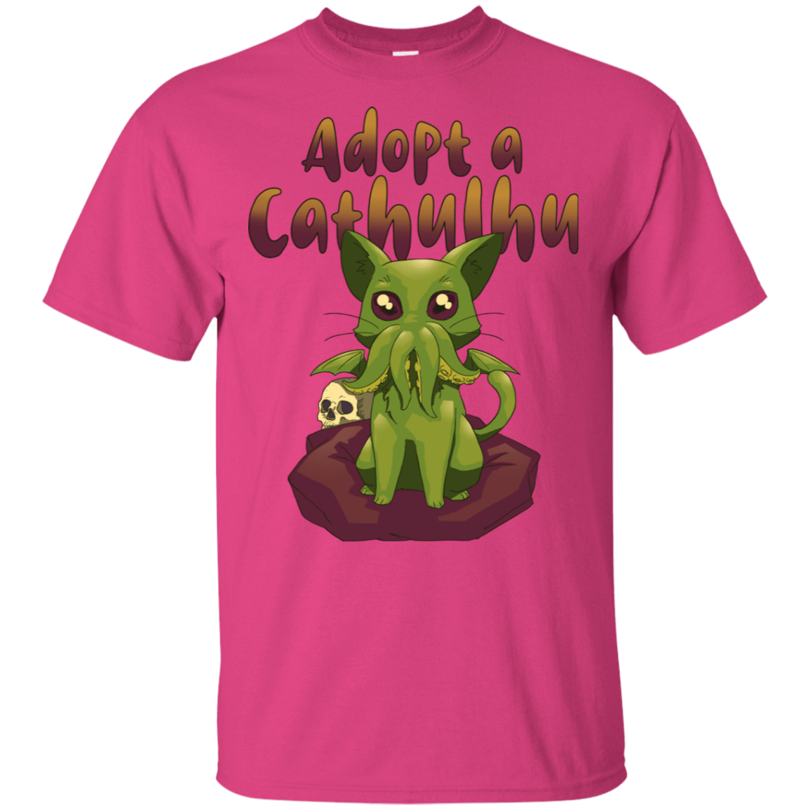 T-Shirts Heliconia / S Adopt A Cathulhu T-Shirt