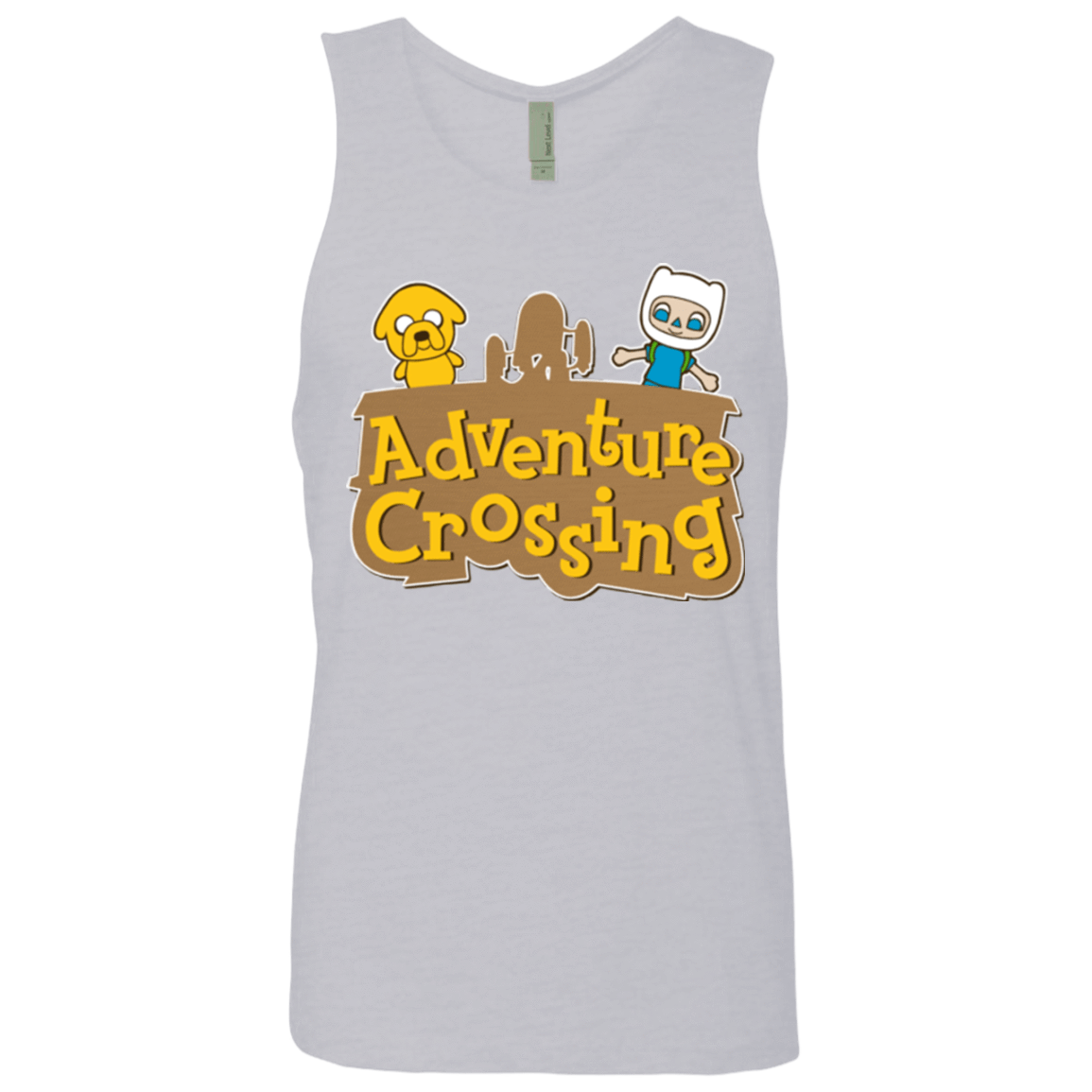 T-Shirts Heather Grey / Small Adventure Crossing Men's Premium Tank Top