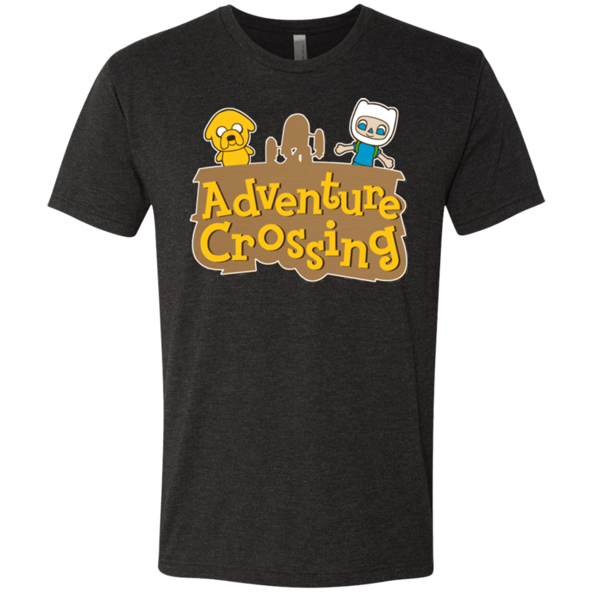 T-Shirts Vintage Black / Small Adventure Crossing Men's Triblend T-Shirt