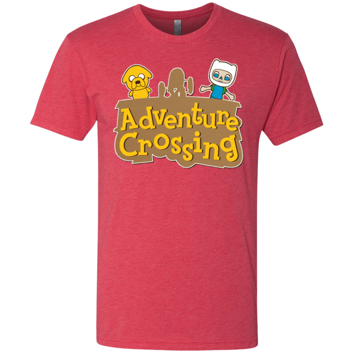 T-Shirts Vintage Red / Small Adventure Crossing Men's Triblend T-Shirt