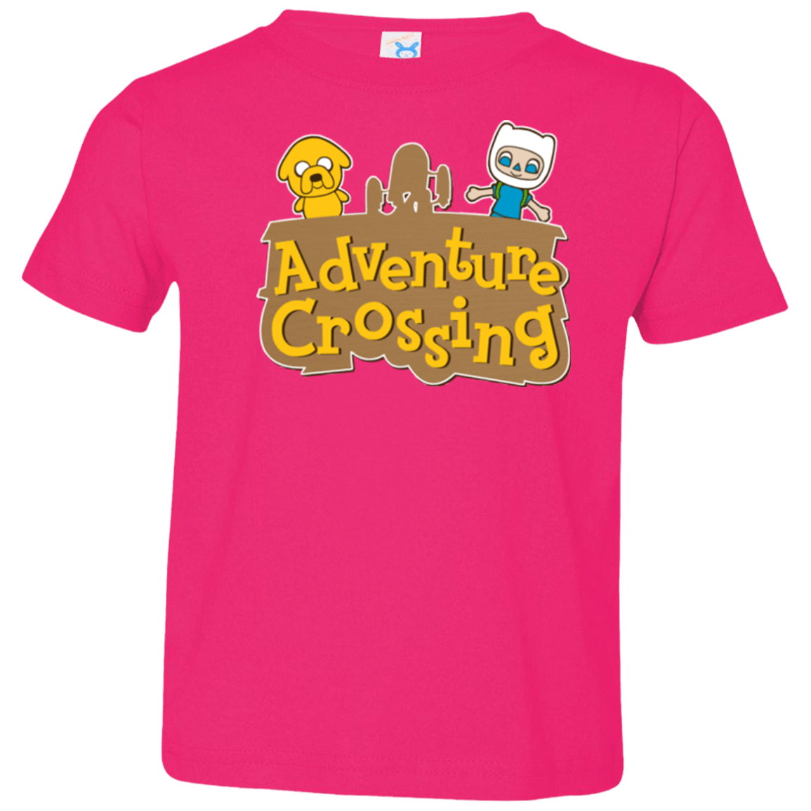 T-Shirts Hot Pink / 2T Adventure Crossing Toddler Premium T-Shirt