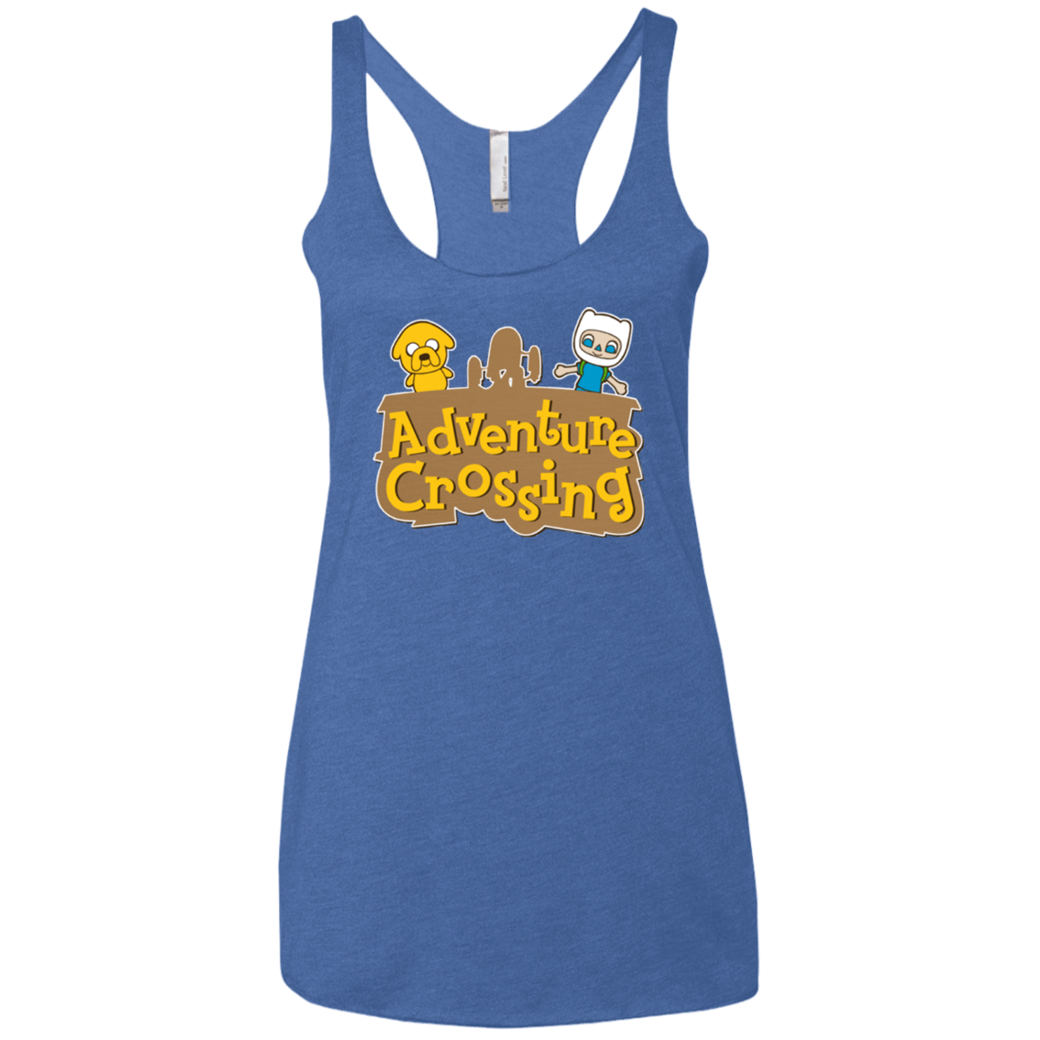 T-Shirts Vintage Royal / X-Small Adventure Crossing Women's Triblend Racerback Tank