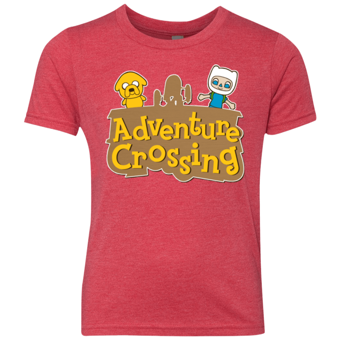 T-Shirts Vintage Red / YXS Adventure Crossing Youth Triblend T-Shirt