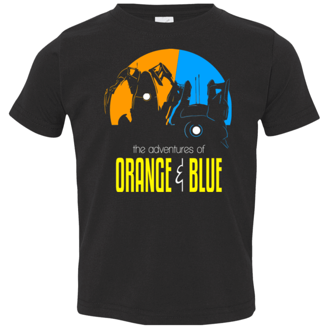 T-Shirts Black / 2T Adventure Orange and Blue Toddler Premium T-Shirt