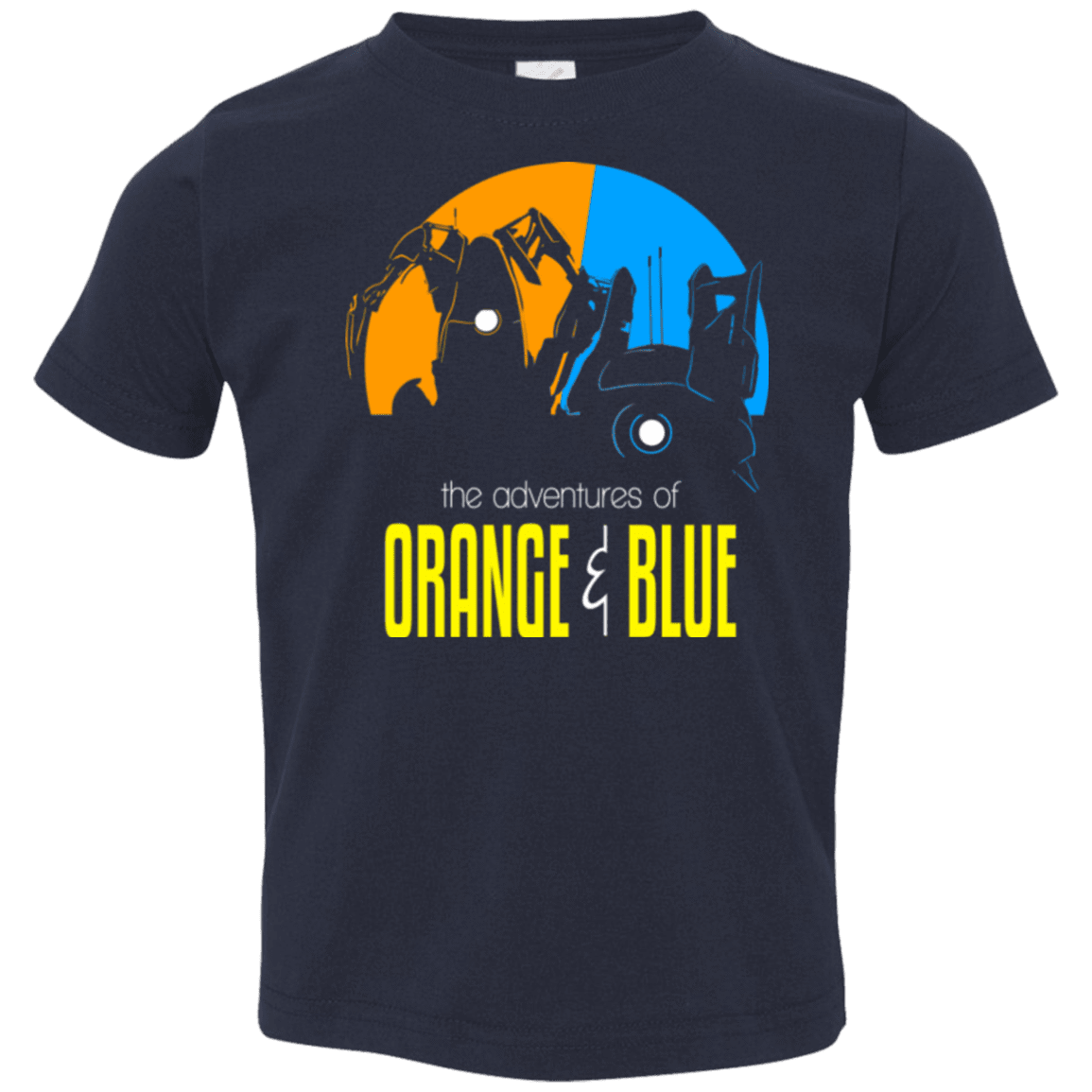 T-Shirts Navy / 2T Adventure Orange and Blue Toddler Premium T-Shirt
