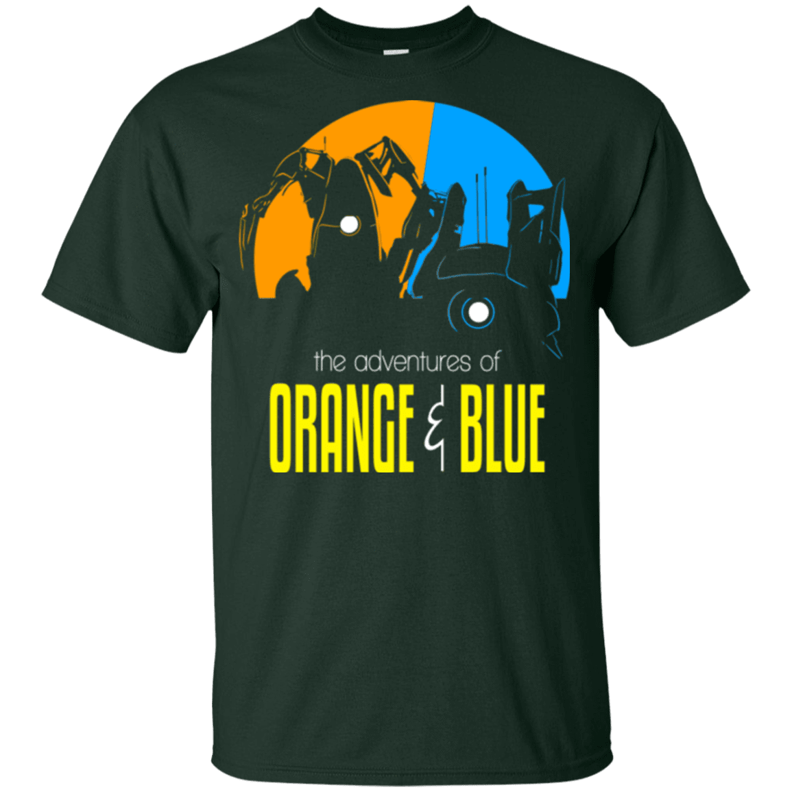 T-Shirts Forest / YXS Adventure Orange and Blue Youth T-Shirt