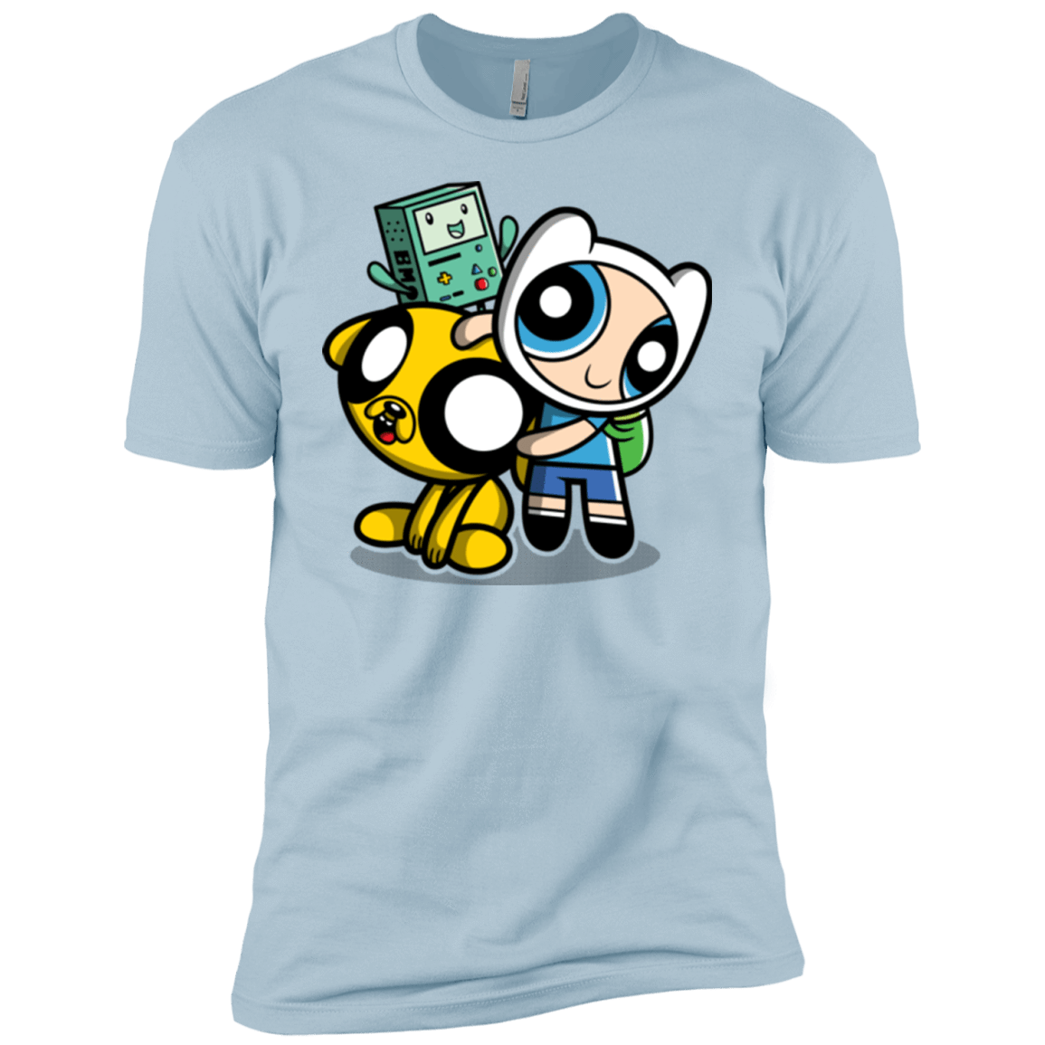 T-Shirts Light Blue / YXS Adventure Puff Buds Boys Premium T-Shirt