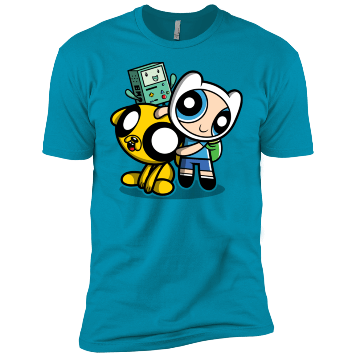 T-Shirts Turquoise / YXS Adventure Puff Buds Boys Premium T-Shirt