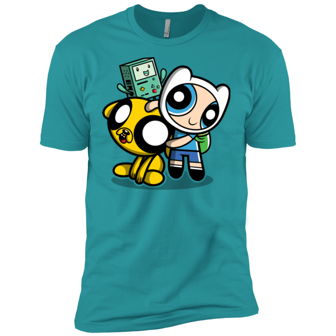 T-Shirts Tahiti Blue / X-Small Adventure Puff Buds Men's Premium T-Shirt