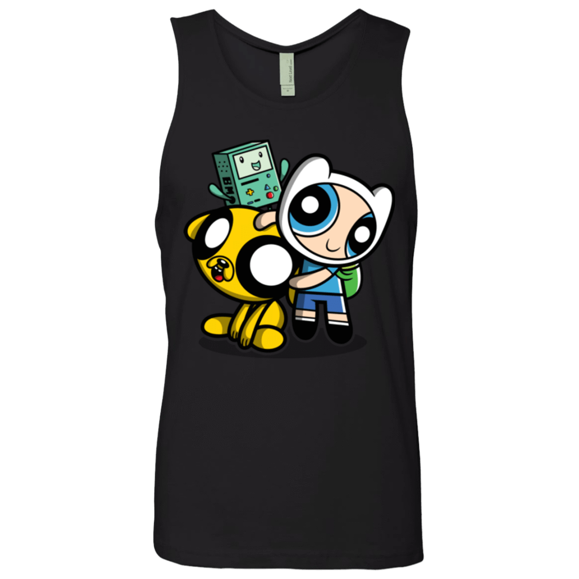 T-Shirts Black / Small Adventure Puff Buds Men's Premium Tank Top