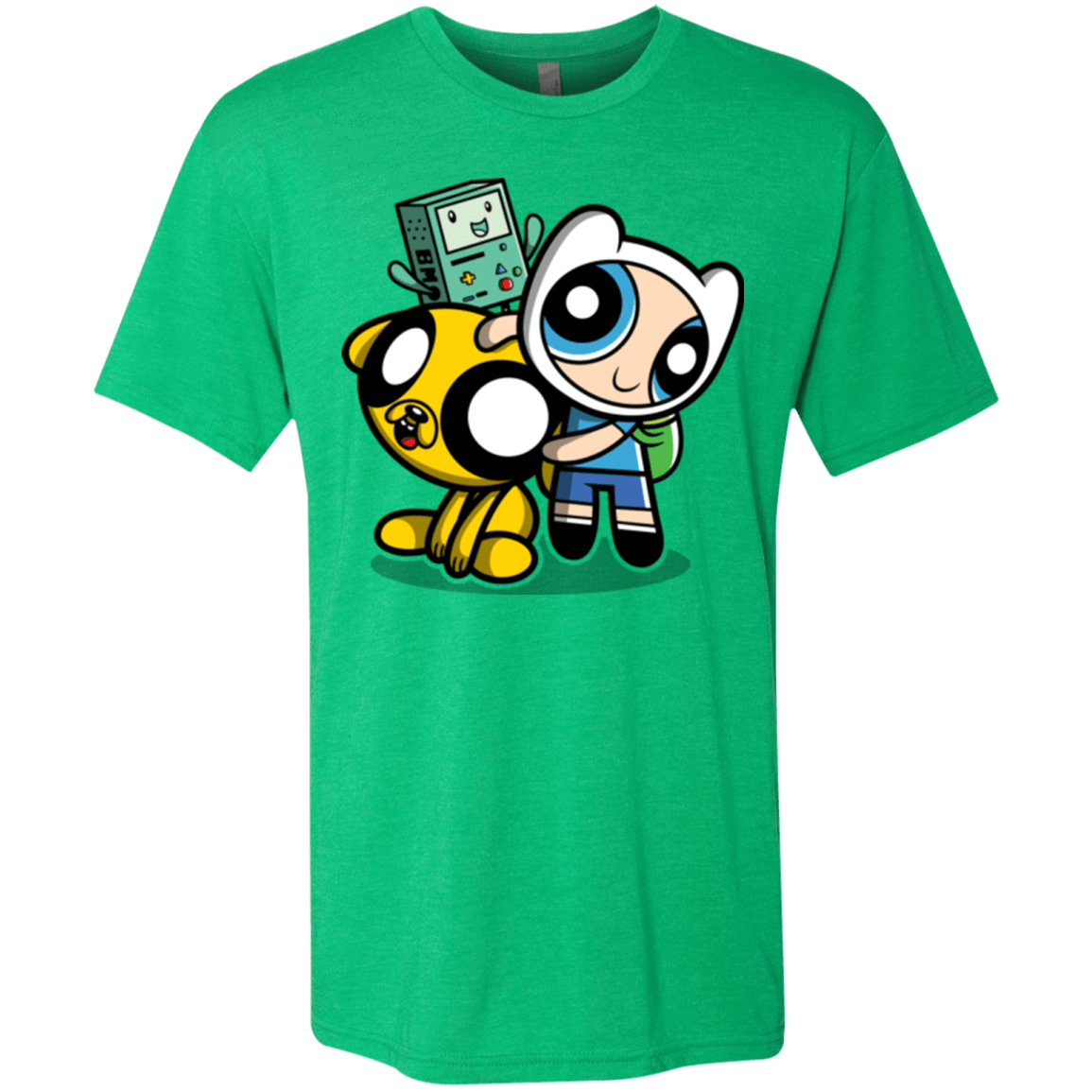 T-Shirts Envy / Small Adventure Puff Buds Men's Triblend T-Shirt